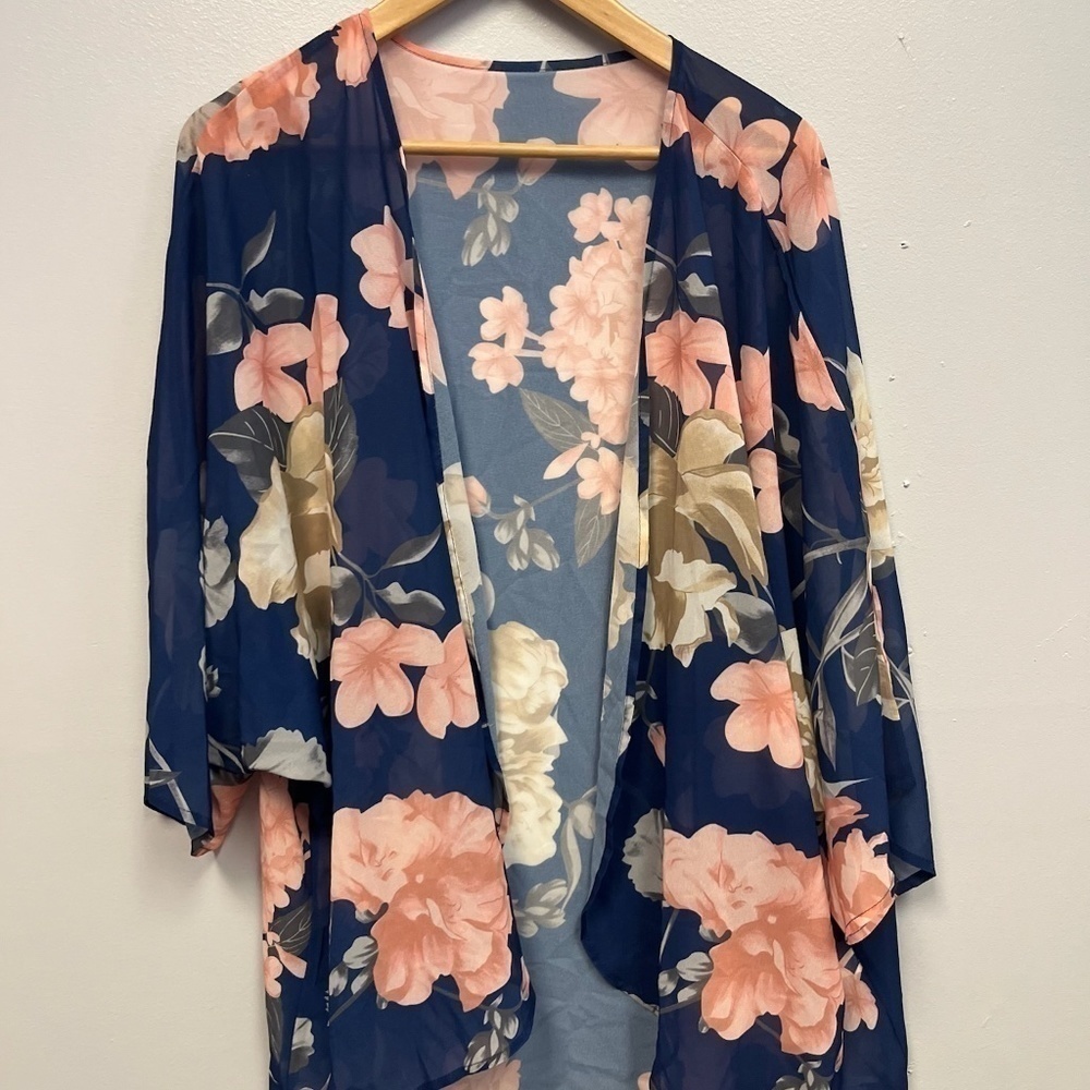 🚨CLEARANCE 0124-147M Floral Overpiece